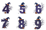 Halloween Alphabet Sublimation Clipa, an Illustration by DreamArtGraphic (Thumbnail 3 of 4)