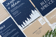 Winter Wonderland Wedding Suite, an Invitation Template by Laura K Invitations (Thumbnail 4 of 5)