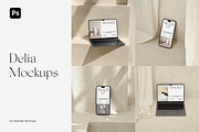 iPhone MacBook Book Mockups, an iPhone Mockup by Feel This (Thumbnail 1 of 11)