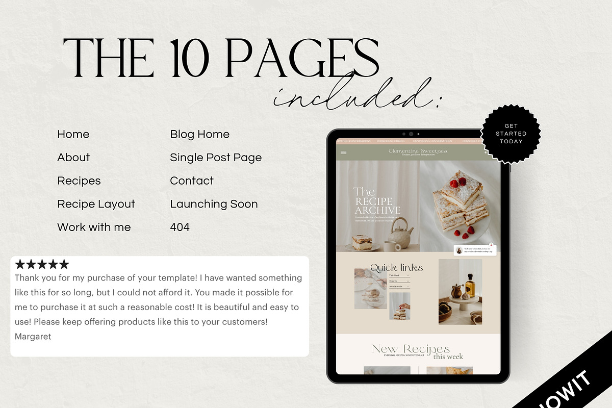 Wellness Showit Website Template, a Websites & App Template by Field Digital (Photo 5 of 10)