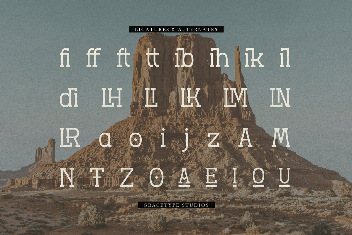 Therodit | Slab Serif Typeface, a Slab Serif Font by gracetype_studio (Photo 11 of 12)