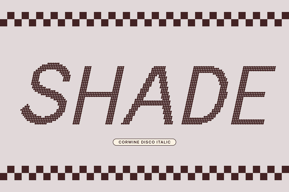 Corwine Disco, a Sans Serif Font by Craft Supply Co. (Photo 5 of 8)