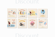 Pet Social Media Canva Template, a Social Media Template by Kawalan Studio (Thumbnail 5 of 10)