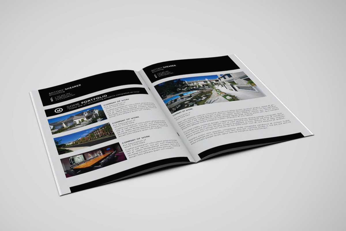 Booklet Resume Template, a Resume Template by voryu (Photo 5 of 5)