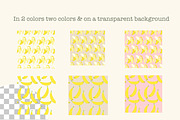 Whimsical Fruit Seamless Pattern Set, a Decorative Illustration by Oleksandra Illustrates (Thumbnail 3 of 10)