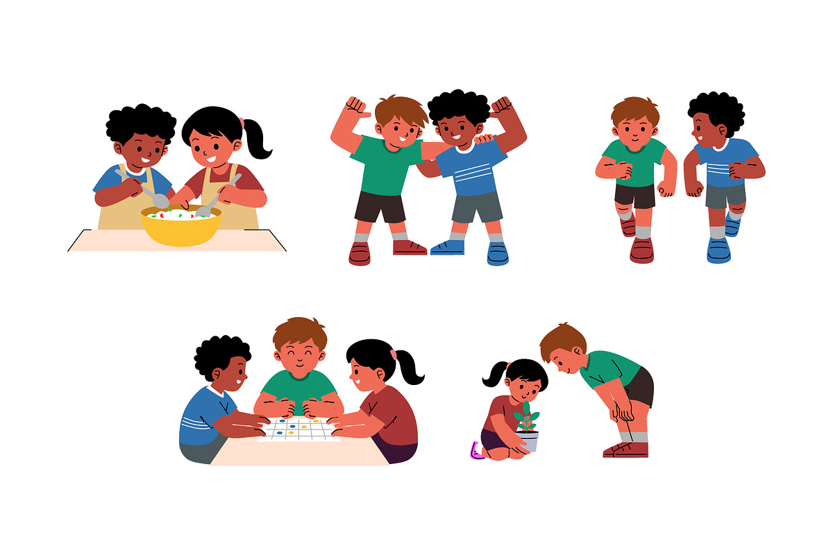 Kids Playground Activities Vol 2, a Person Illustration by SLAB! Design (Photo 3 of 3)