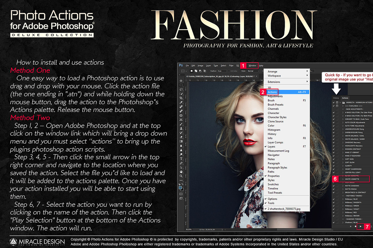 Actions for Photoshop / Fashion, an Action Add-On by Miracle_Design (Photo 20 of 20)