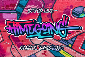 Timegoing A Graffiti Street Font