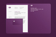 20 folder mock-ups & templates, a Product Mockup by Srg® (Thumbnail 13 of 21)