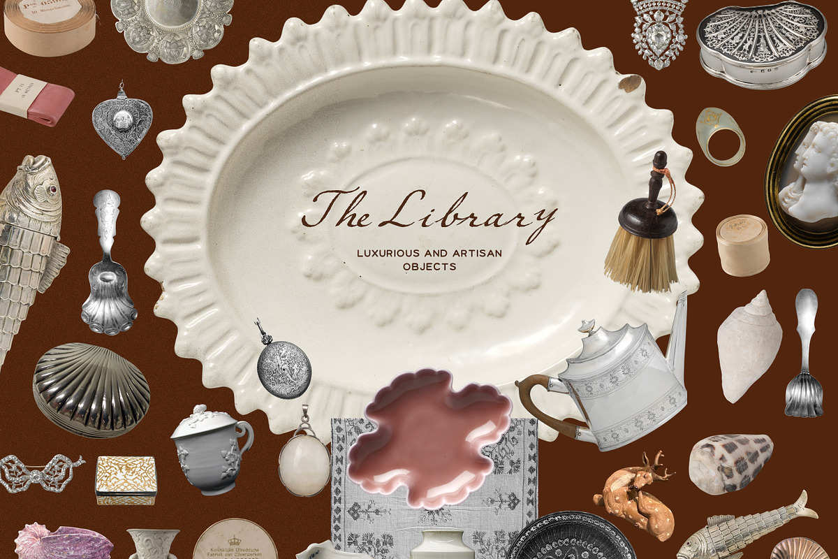 Silverware Mixed Media Collage Pack, an Object Graphic by Laras Wonderland (Photo 8 of 13)