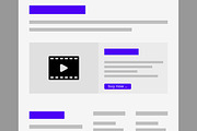 Wireframe Layout for UX Prototyping, a Wireframe Template by MightyDesign (Thumbnail 5 of 9)