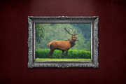 Vintage Classic Frame Mockup, a Product Mockup by Shyeno (Thumbnail 4 of 8)