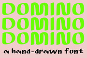 Domino, a Handwritten Font by Eryn Rose Design (Thumbnail 4 of 17)