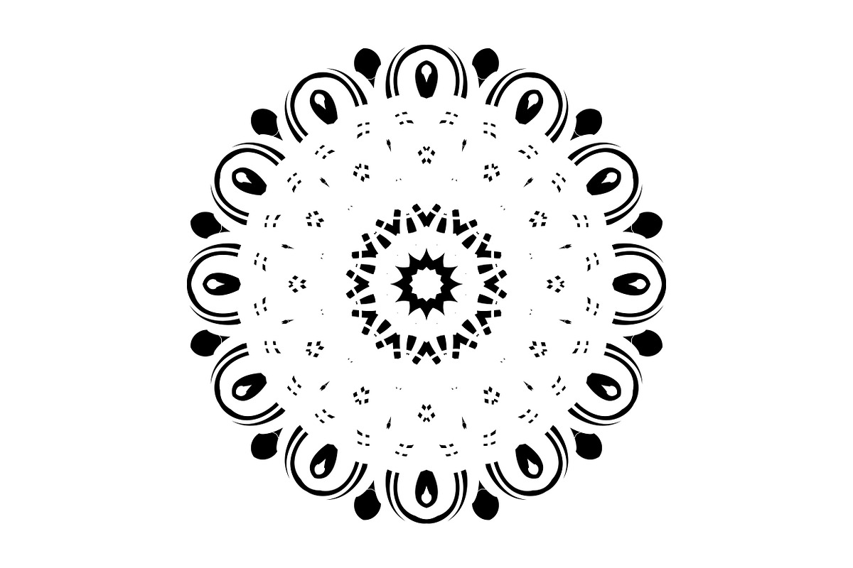 Decorative Mandala Digital Art Pack, a Decorative Illustration by NJ Himel (Photo 19 of 101)