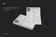 CV Resume Template, a Resume Template by Art Design Shop (Thumbnail 4 of 6)