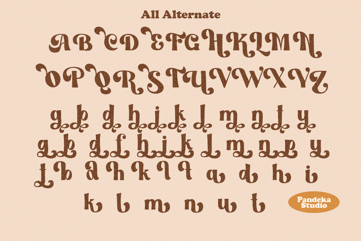 Angel Coast - Retro Modern Font, a Sans Serif Font by Pandeka Studio (Photo 12 of 12)