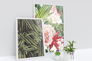 Seamless tropical patterns, a Pattern Graphic by ollalya (Thumbnail 17 of 17)