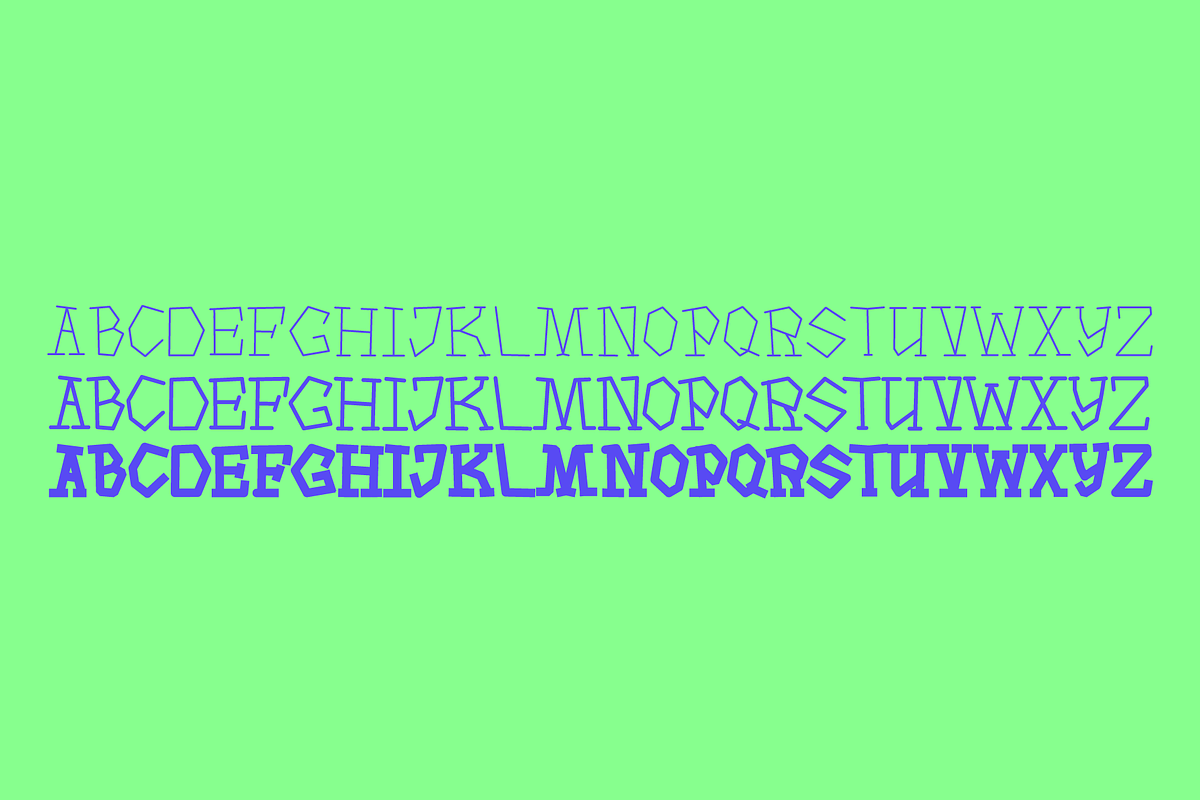 YearZero Font, a Font by YearZero.xyz (Photo 4 of 5)