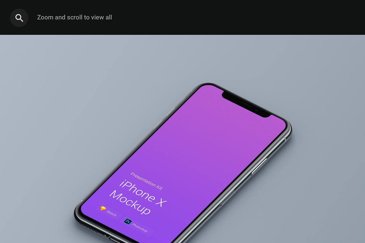 iPhone X Mockups | Presentation Kit, an iPhone Mockup by ls.graphics (Photo 9 of 14)