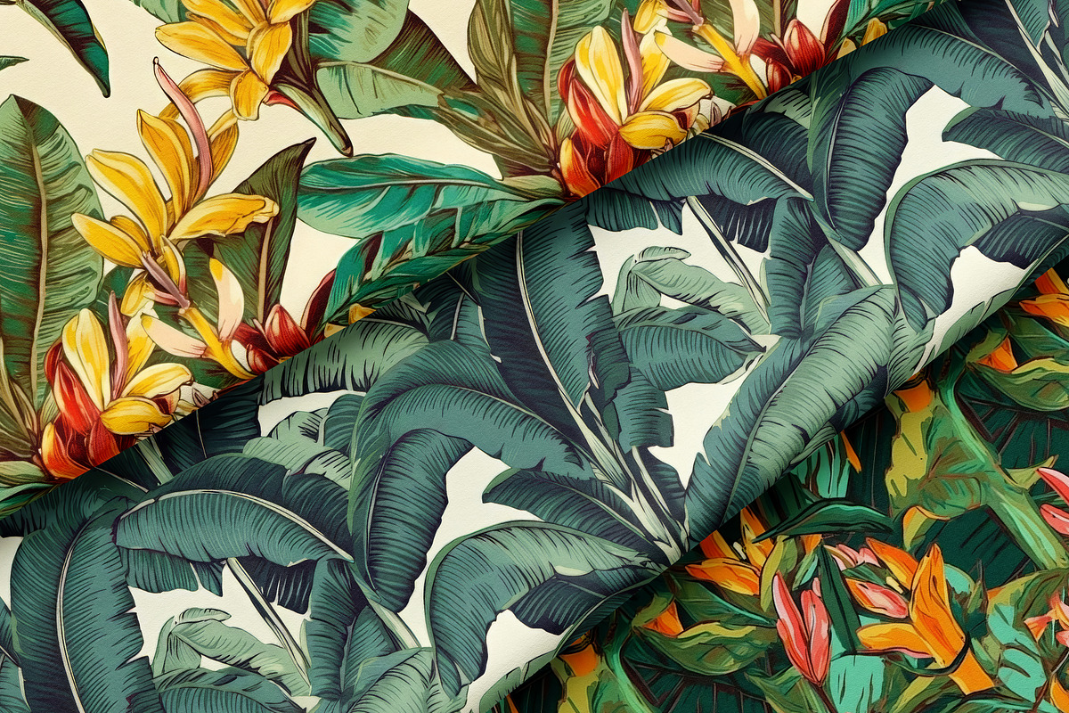 Tropical Seamless Patterns, a Pattern Graphic by Ninterints (Photo 5 of 16)
