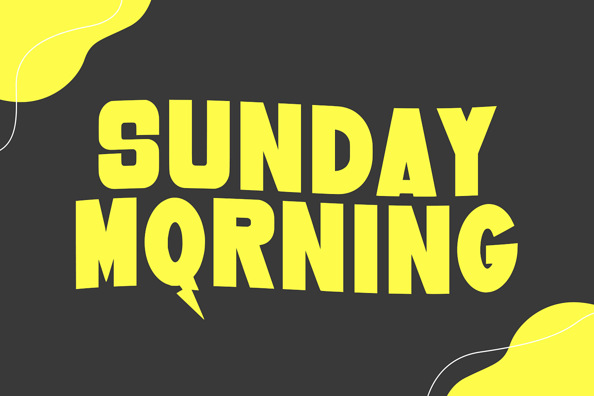 Flitzr Flash Comic Sans Display Font, a Sans Serif Font by Maulana Creative (Photo 7 of 7)