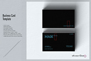 Business Card Template, a Business Card Template by Moontesk (Thumbnail 1 of 5)