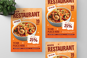 Food Menu Promotion Flyer, a Flyer Template by Annora Studio (Thumbnail 4 of 6)