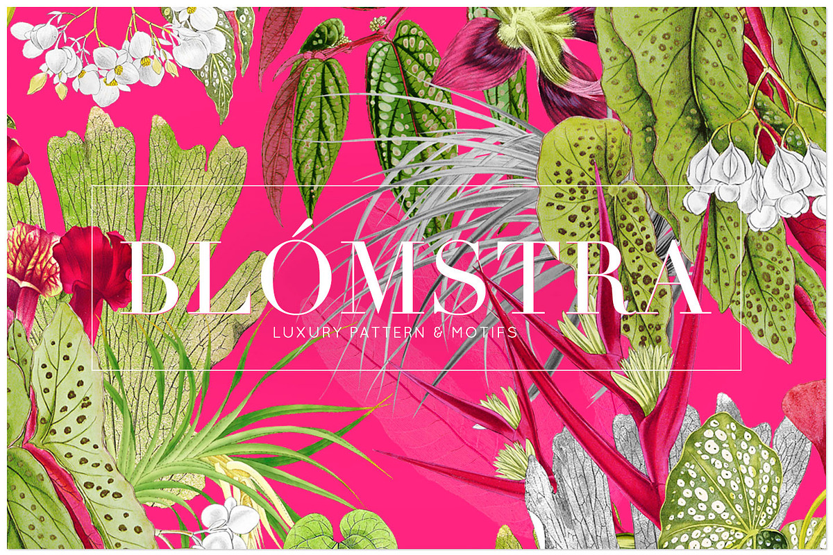 Blómstra, Luxury Spring 2021 Prints!, a Pattern Graphic by Pink Linen (Photo 2 of 14)