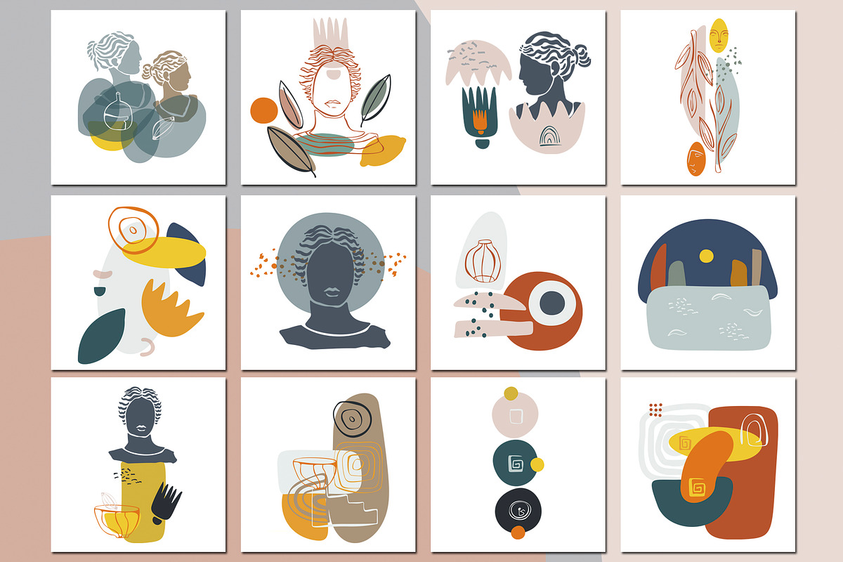 Antique geometric shapes, an Object Graphic by Vera●Suleimanova (Photo 8 of 15)