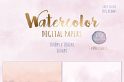 Watercolor Strokes Clipart Bundle, an Object Graphic by Pretty Bloom Designs (Thumbnail 3 of 5)