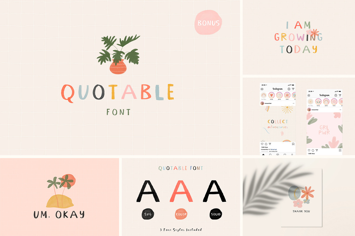 Best Seller Font Bundle, a Font by elvinova (Photo 8 of 13)