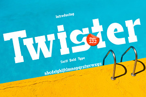 Twister - Serif Bold Type