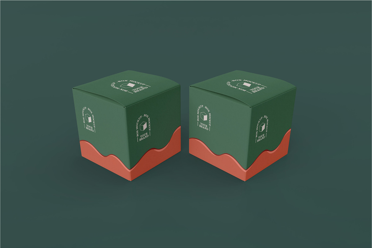 Box Mockups Set, a Cups & Container Mockup by Runend (Photo 7 of 11)