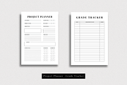 Printable Student Planner Pack Canva, a Stationery Template by The Chaos Project (Thumbnail 6 of 9)