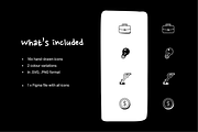 Inking Business Icons, an Outline Icon by Asset Union (Thumbnail 3 of 5)