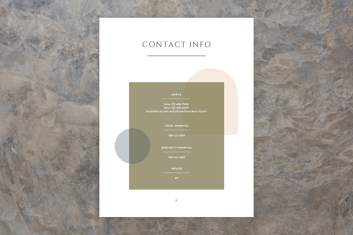 Arches Welcome Book for Airbnb Hosts, a Templates & Theme by Kin Studio (Photo 10 of 17)