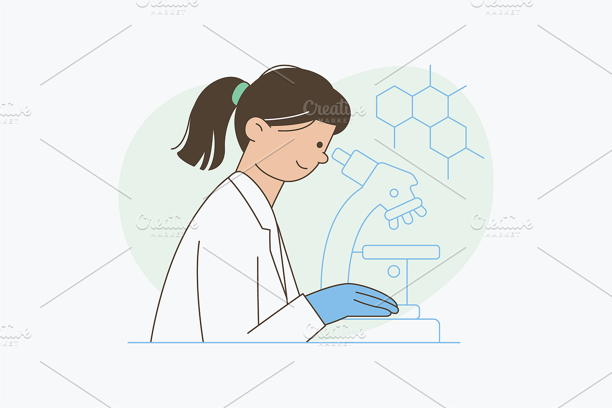 Science and Research Illustration, an Object Graphic by Jump Studio (Photo 3 of 12)