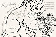 Jungle Saints: Tropical Line Art, an Object Illustration by Purple (Thumbnail 3 of 15)