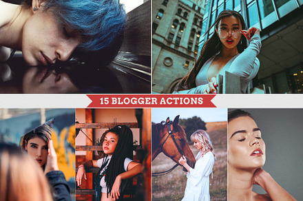 Portrait Photoshop Actions preview 5