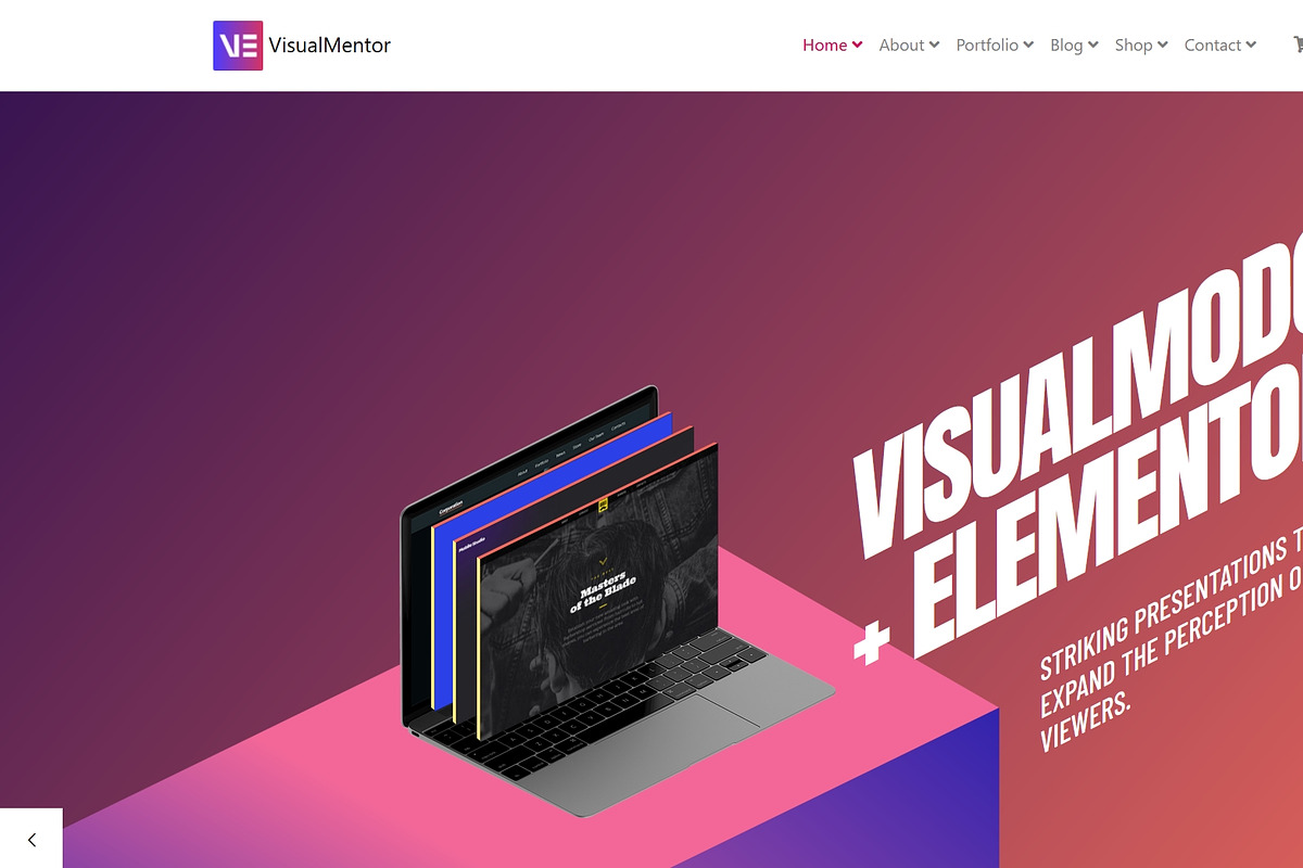 44 Premium WordPress Themes Bundle, a WordPress Template by Visualmodo (Photo 42 of 45)