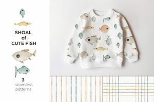 Shoal of Cute Fishes