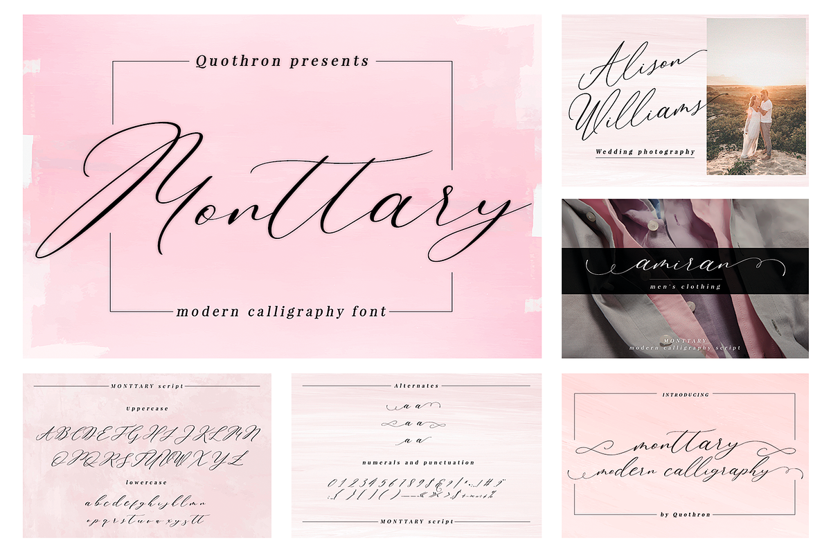 Hand Written Font Bundle 90 in 1, a Script Font by Quothron (Photo 21 of 64)