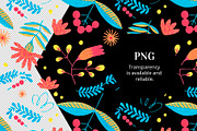 Hand-painted folk gouache pattern, a Decorative Illustration by Folkheart (Thumbnail 10 of 11)