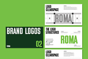 ROMA | Creative Brand Guidelines, a Branding & Logo Template by Templeste (Thumbnail 5 of 8)