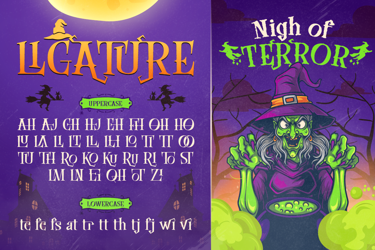 Madwitch - Halloween Font, a Serif Font by Artisan Themes (Photo 6 of 11)