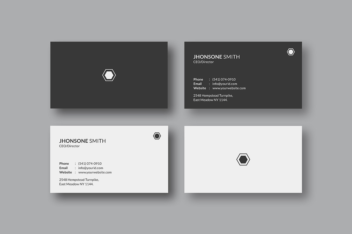 Business card, a Business Card Template by Helal Shop (Photo 2 of 3)