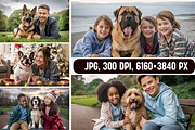 Dogs and Their Human Family Photos, an Animal Photo by PrintHaven Designs (Thumbnail 3 of 7)