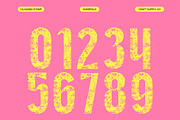 CS Aquba Stamp, a Sans Serif Font by Craft Supply Co. (Thumbnail 5 of 8)
