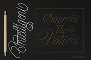 Intelligent, a Script Font by danti (Thumbnail 8 of 8)