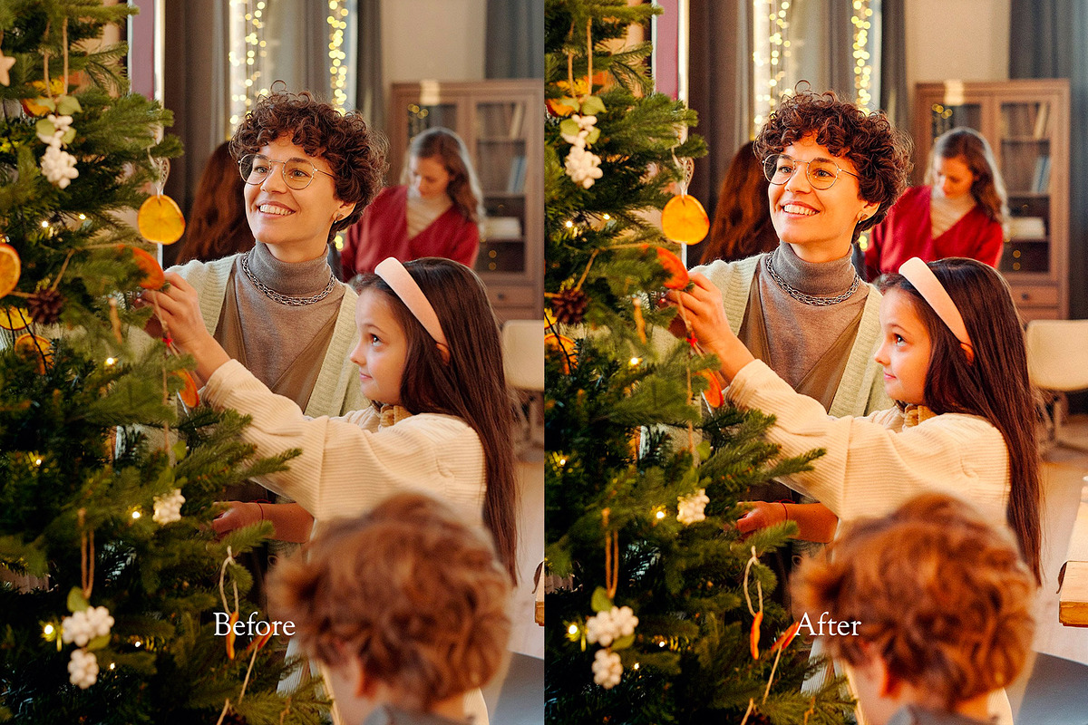 Christmas Lightroom Presets, a Preset Add-On by VividFrame (Photo 7 of 9)